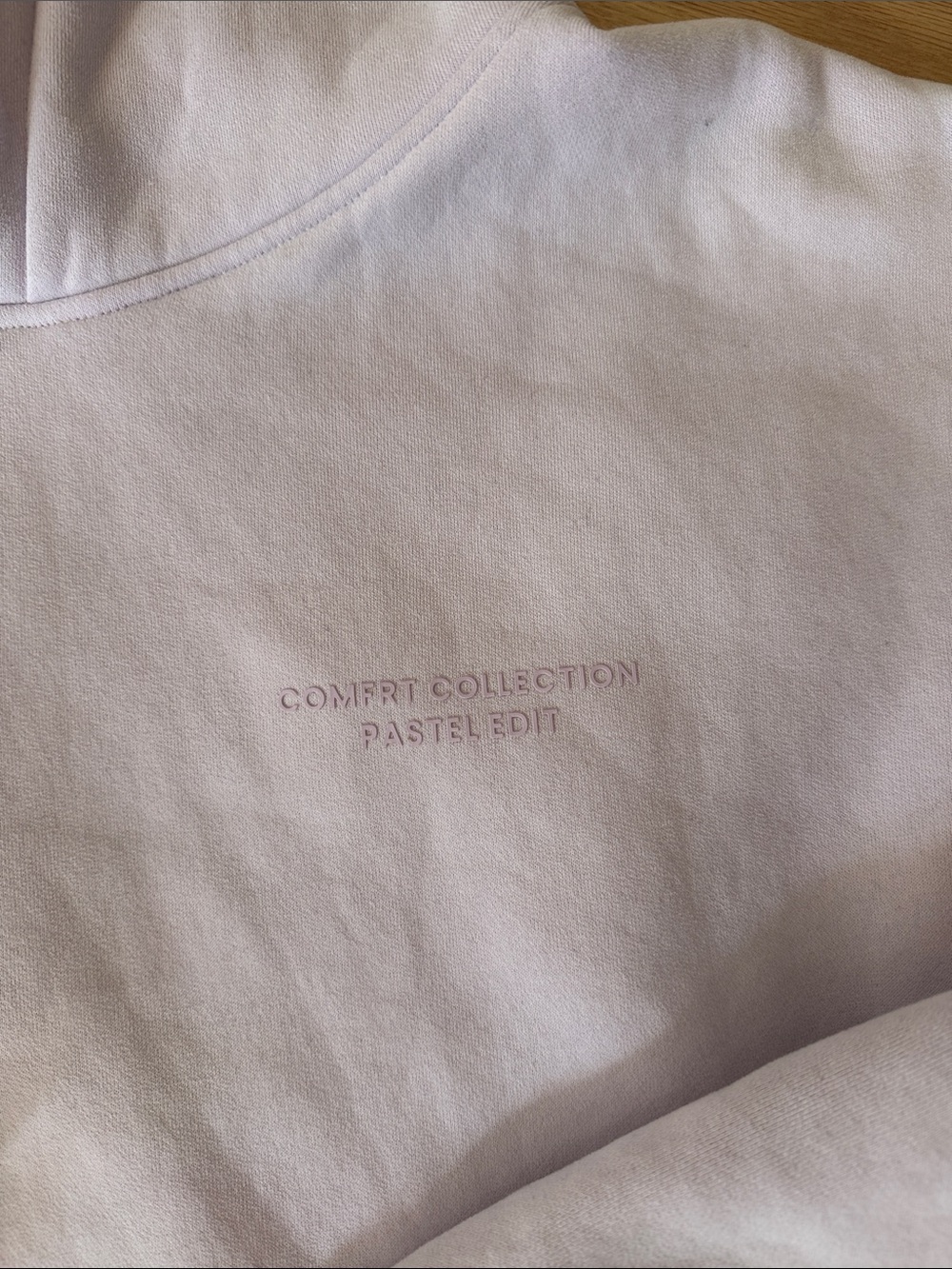 Women's Lightweight Dusty Lilac Hoodie Sweatshirt - Picture 2 of 4